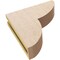 Ekena Millwork 3"W x 12"D x 12"H Thin Crestline Rough Cedar Woodgrain TimberThane Corbel, Primed Tan CORUR03X12X12CRERCPR - alternate 4